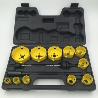 14PCS H.S.S.  Bi-Metal Hole saw Kit