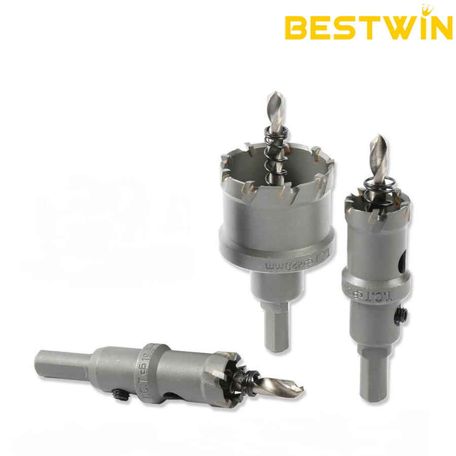 Bestwin Hartmetall-Lochsägegruppe für Edelstahl-Hydroponik-Servierteller