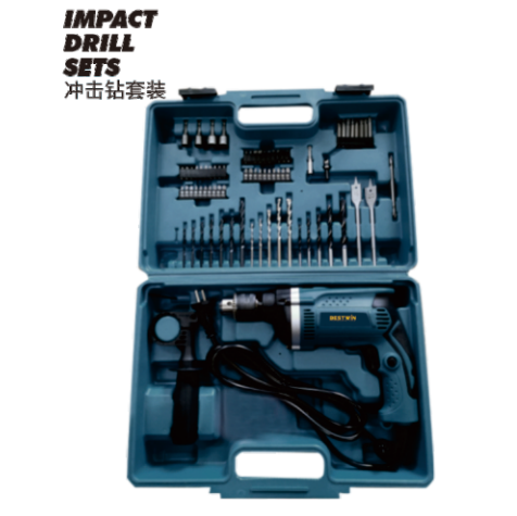 Impact drill set for Drill Bit chuck and alignment checks