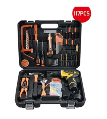 117PCS Cordless Drill Set MT6012