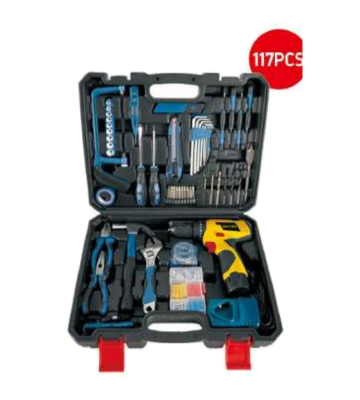 117PCS Cordless Drill Set BS6012C