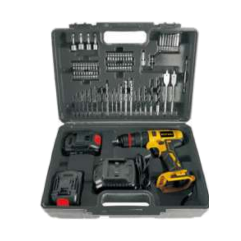 75-piece Drill Bit and cordless drill set direction for varied retail signage sites