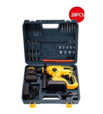 28PCS Cordless Rotary Hammer Set BS7020