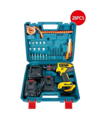 26PCS Cordless Impact Drill Set MT6013B