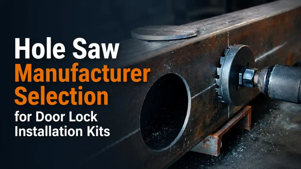 Hole Saw Manufacturer Selection for Door Lock Installation Kits