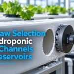 Hole Saw Selection for Hydroponic Grow Channels and Reservoirs
