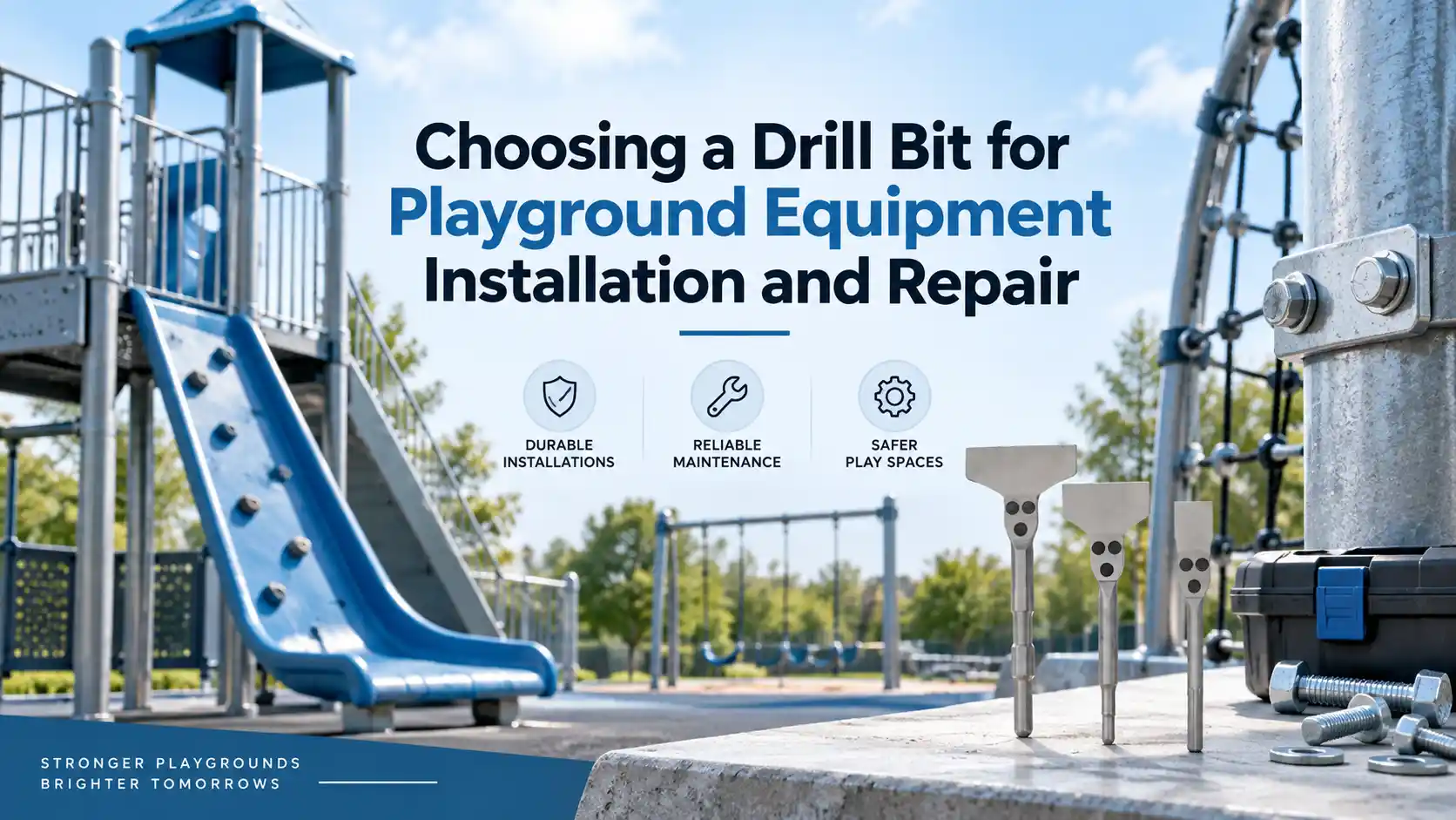 Choosing a Drill Bit for Playground Equipment Installation and Repair