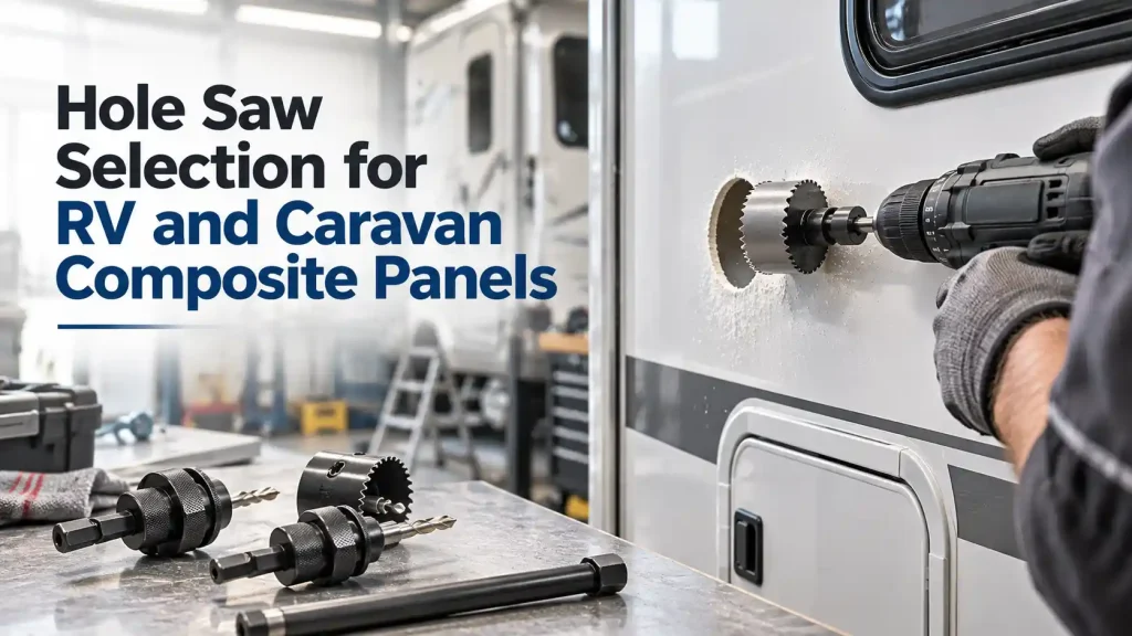 Hole Saw Selection for RV and Caravan Composite Panels