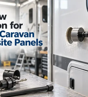 Hole Saw Selection for RV and Caravan Composite Panels