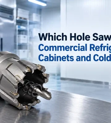 Which Hole Saw Fits Commercial Refrigeration Cabinets and Cold Rooms?